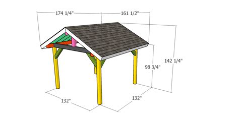 Pavilion Overall Dimensions Myoutdoorplans