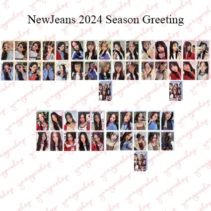 Jual Po Set Newjeans Season Greeting Newj New Jeans Photocard