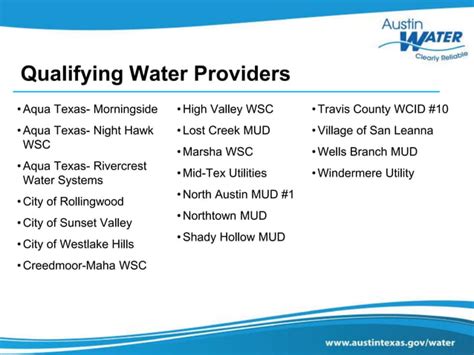 Water Conservation Rainwater Harvesting Rebate Program Ppt Free