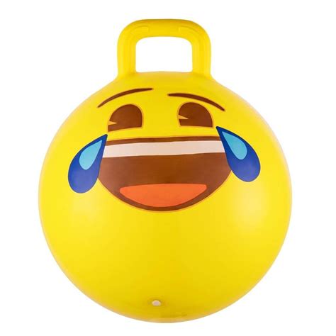 Pelota Saltarina Emoji Beb Kidz Time Amarillo Walmart