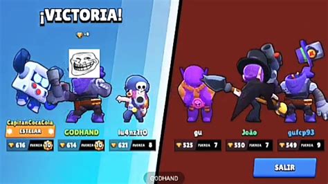 Momentos Graciosos De Brawl Stars Youtube