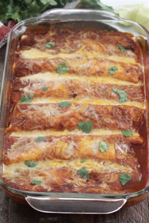 Spicy Beef Enchiladas Eat Drink Love