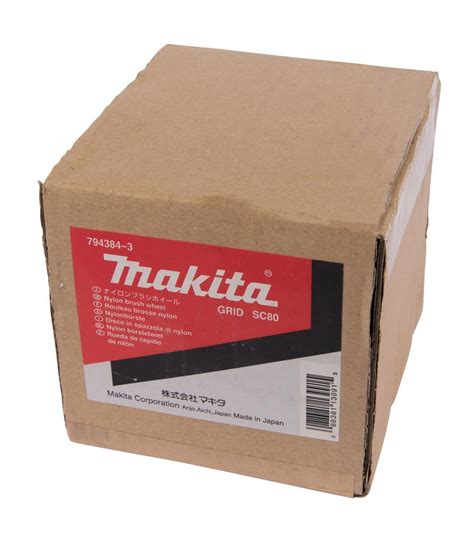 MAKITA Original Schleifnylon Bürste K80 794384 3 im Karton INN TOOLS