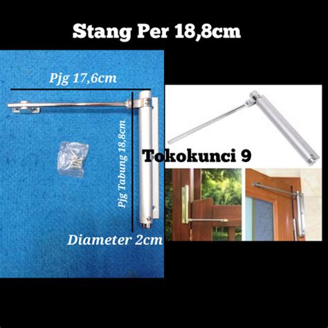 Jual Door Closer Stainless Steel Engsel Stang Per T Penutup Pintu