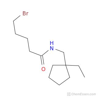 Bromo N Ethylcyclopentyl Methyl Pentanamide Structure