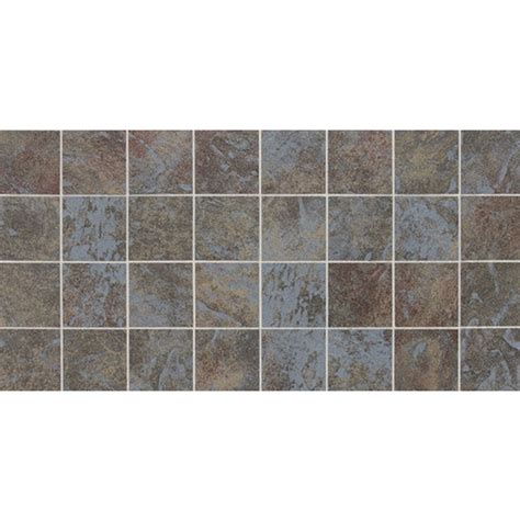 Daltile Continental Slate Mosaic Tuscan Blue