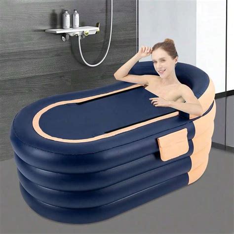 Bañera de hielo portátil de PVC bañera de hidromasaje inflable baño