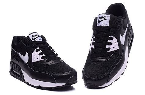 Interesting Nike Wmns Air Max 90 Essential Black White Metallic Silver 616730 023 Womens Mens