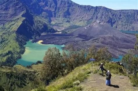 Dua Jalur Pendakian Di Gunung Rinjani Kembali Dibuka LOMBOKINI