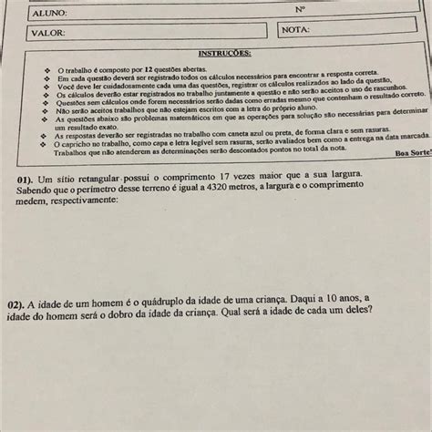 Me Ajuda Pfv Essas Duas Perguntas Preciso Urgente Para Sexta Feira