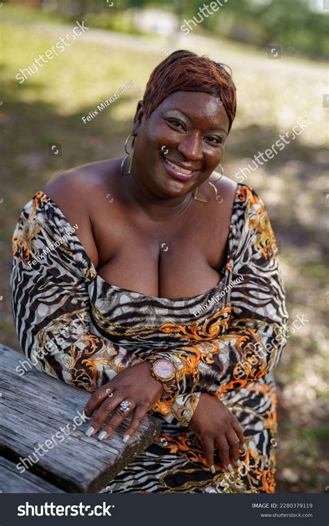 bbw big black beautiful model sitting stock photo  shutterstock