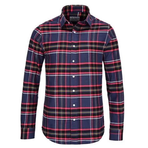 Tough — Men’s Flannel Shirt With Elbow Patches By Allbow Patches Medium