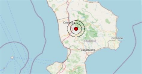 Terremoto Calabria Oggi 28 Ottobre 2024 Scossa M 3 0 In Provincia Di