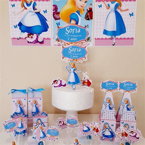 Kit Festa Alice No Pais Das Maravilhas Elo7 Produtos Especiais