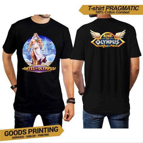 Jual Kaos Zeus Kaos Gates Of Olympus Logo Original Shopee Indonesia