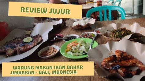 Review Warung Mami Ikan Bakar Jimbaran Charisse Fun Activities Youtube