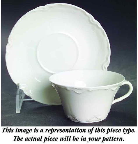 Bretagne Flat Cup Saucer Set By Haviland Replacements Ltd