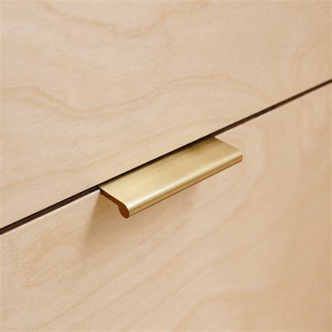 Object Object In 2020 Brass Kitchen Handles Plywood Kitchen