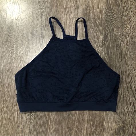 xhilaration  dark blue lace bralette poshmark