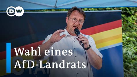 Sonneberg Afd Gewinnt Erstmals Eine Landratswahl Dw Nachrichten Youtube