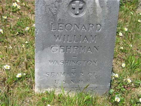 Leonard William Gehrman 1900 1924 Find A Grave Memorial