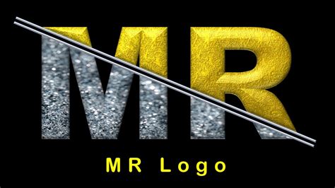 How Create Mr Logo In Ms Powerpoint Youtube