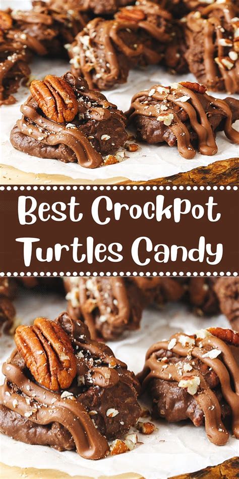 Best Crockpot Turtles Candy Recipe Kuenak