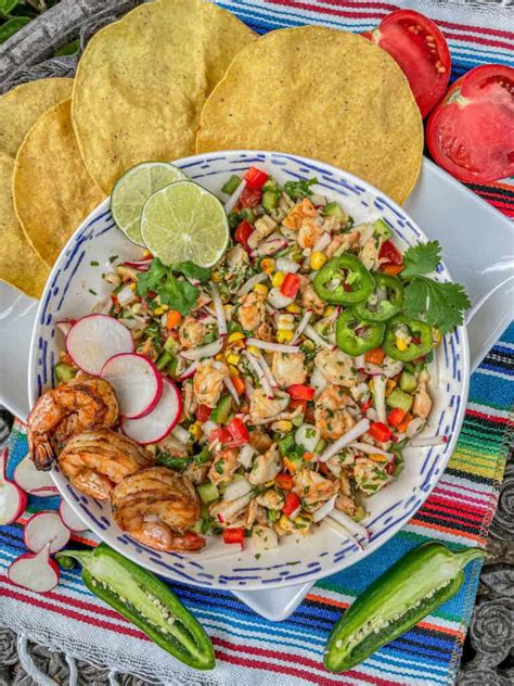 Grilled Shrimp Ceviche Beach Girl Grills
