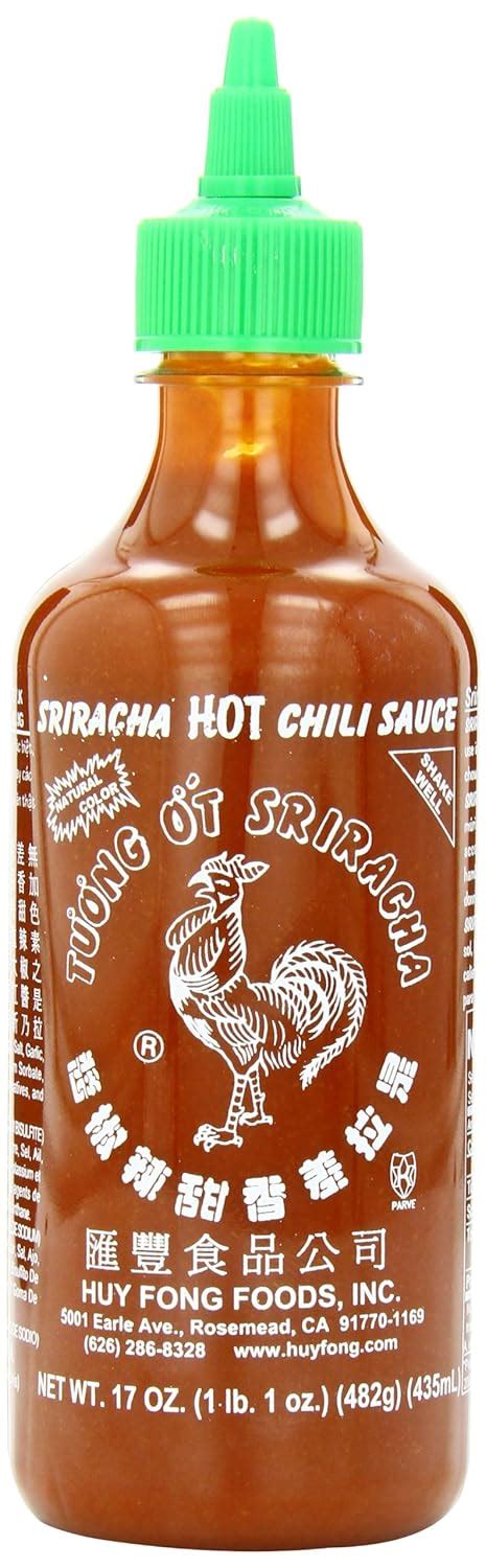 Amazon Sriracha Tuong Ot Sriracha Hot Chili Sauce Ounce Huy