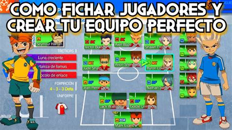 COMO FICHAR JUGADORES Y CREAR TU EQUIPO EN LA BETA DE INAZUMA ELEVEN