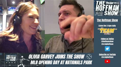 Olivia Garvey Talks Nationals And More On Mlb Opening Day Youtube