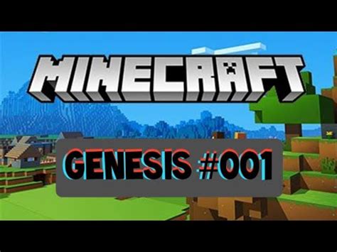 Minecraft Genesis 001 Ein Neues Projekt Deutsch German YouTube