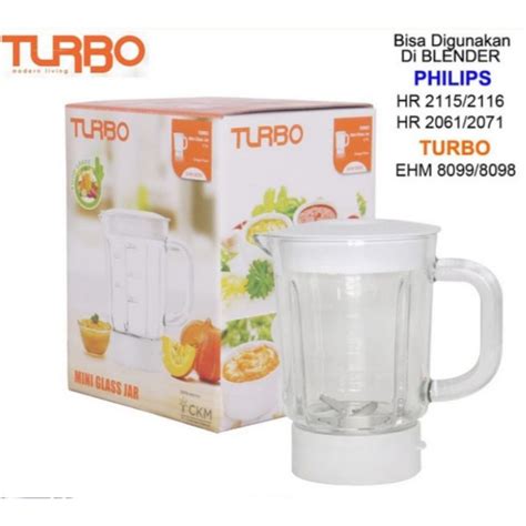 Jual Jar Blender Turbo Philips Gelas 750 Ml Shopee Indonesia