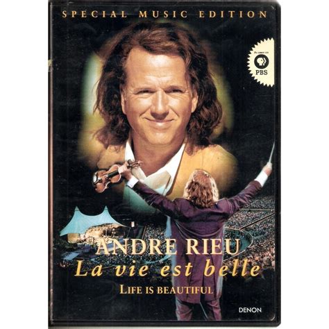 Dvd Andre Rieu La Vie Est Belle Life Is Beautiful Submarino