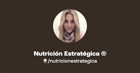 Nutrición Estratégica Instagram Linktree