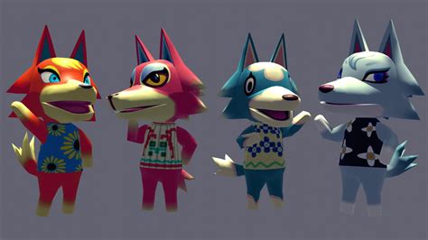 Animal Crossing Wolves