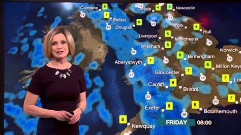 Sarah Keith Lucas Bbc Weather 2015 02 12 Youtube