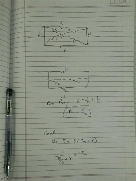 The Current Is Drawn From A Cell Of Emf E And Internal Resistance R