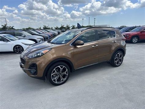 Pre Owned 2020 Kia Sportage Sx Turbo Sport Utility In Miami Fl 119364a South Dade Kia