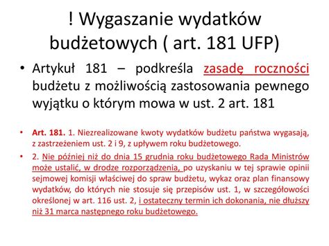 Przygotowanie Projektu Ustawy Bud Etowej Na Rok Ppt Pobierz