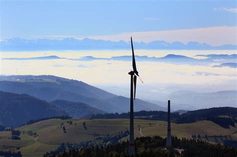 Luftbild Schopfheim Windkraft Baustelle Auf Dem Rohrenkopf Im