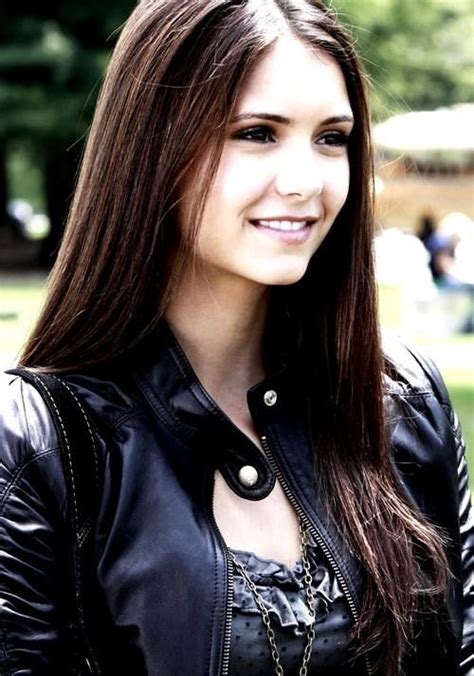 Pin By Mike And Mary On Straight Hair Nina Dobrev Vampire Diaries