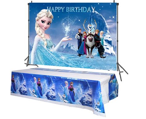 Buy Frozen Elsa Princess Happy Birthday Party Decorations Supplies