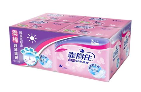 Kotex 靠得住 乾爽柔棉超薄護翼衛生棉23cm28cm 4包組 Pchome 24h購物