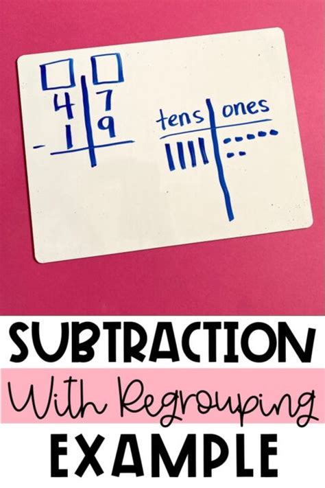 Double Digit Subtraction With Regrouping Nd Grade Tips So No Student