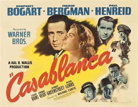 Casablanca 1942 Imdb Casablanca Movie Casablanca Romantic Movies