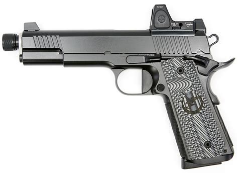 Nighthawk Custom 1911 Shadowhawk Government 45 Acp Pistol With Trijicon Rmr And Threaded Barrel 9678