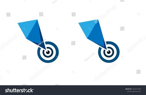 Goal Vector Symbol Icon Logo Stock Vector (Royalty Free) 1325317445 | Shutterstock