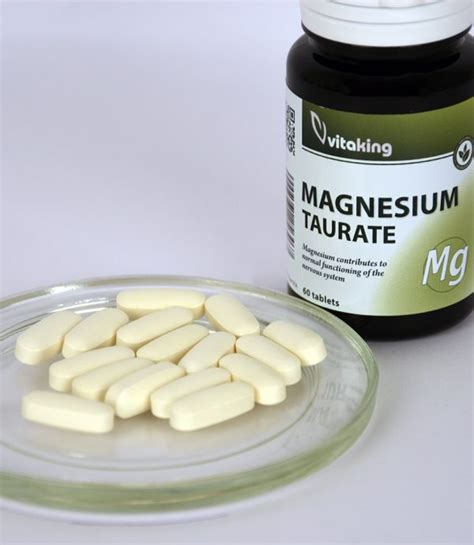 Magnesium Taurate – 100mg (60 tablets) – Vitaking