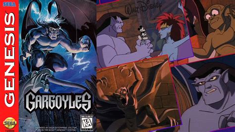 Gargoyles Sega Mega Drive Genesis